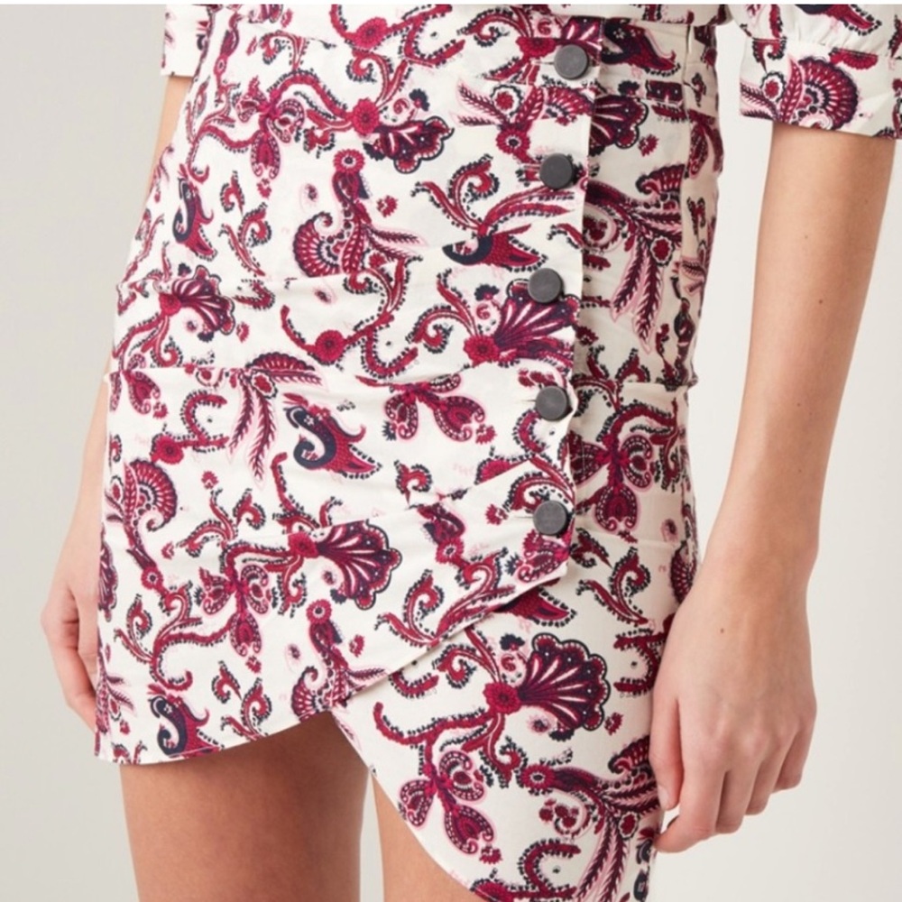 BA&SH Jupe Rooster Skirt Size M/8 (ba&sh sizing 2)